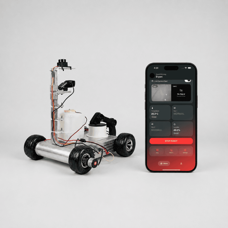 Smart Fire Fighting System (SFFS) — screenshot